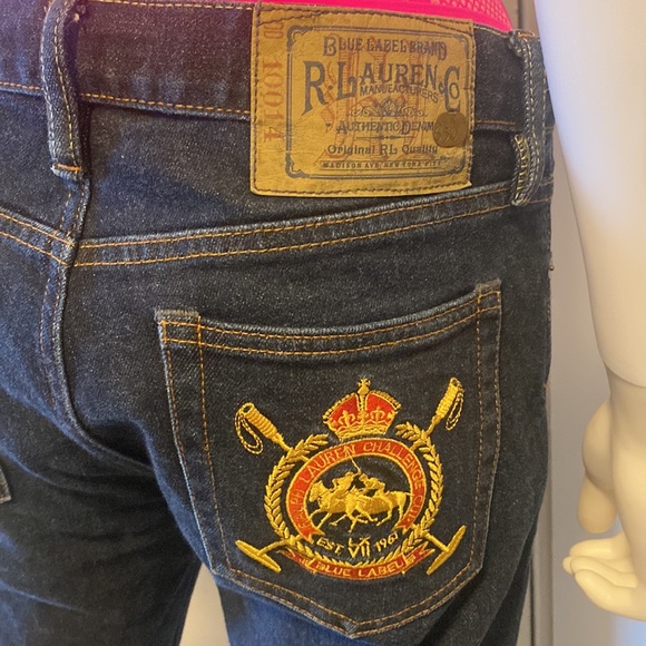 RALPH LAUREN BLUE LABEL THOMPSON 650 STRETCH JEANS SIZE 29 HOT - Picture 8 of 12